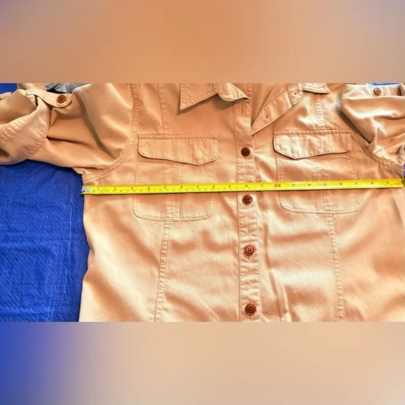 Lauren Ralph Lauren Beige Utility Dress - Picture 6 of 10